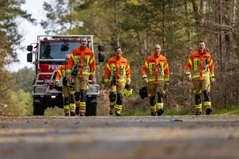 2026-04-18: Pause zwischen den Stationen - FF Ostheide, Claas Steinhauer